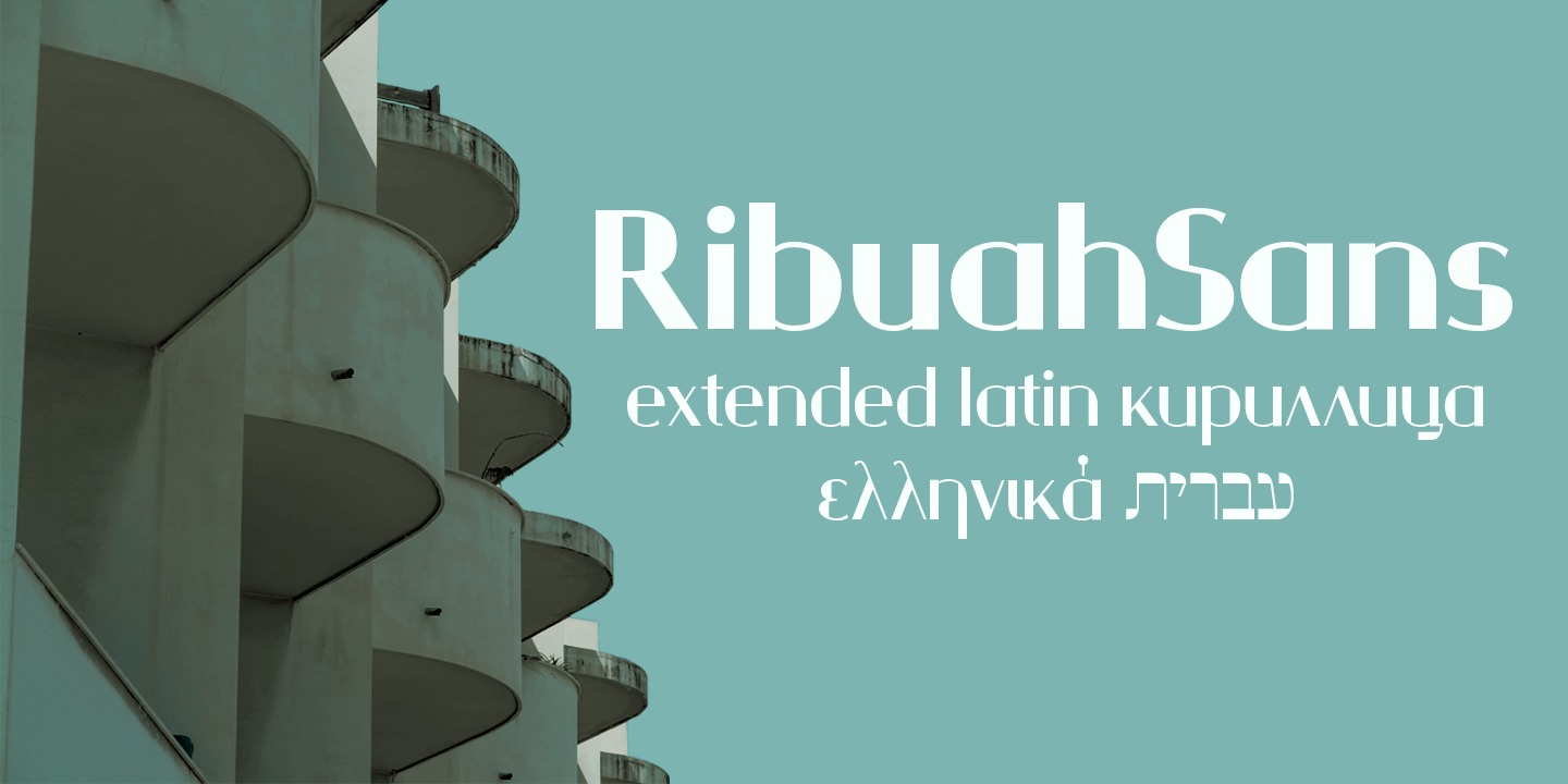 Font Ribuah Sans